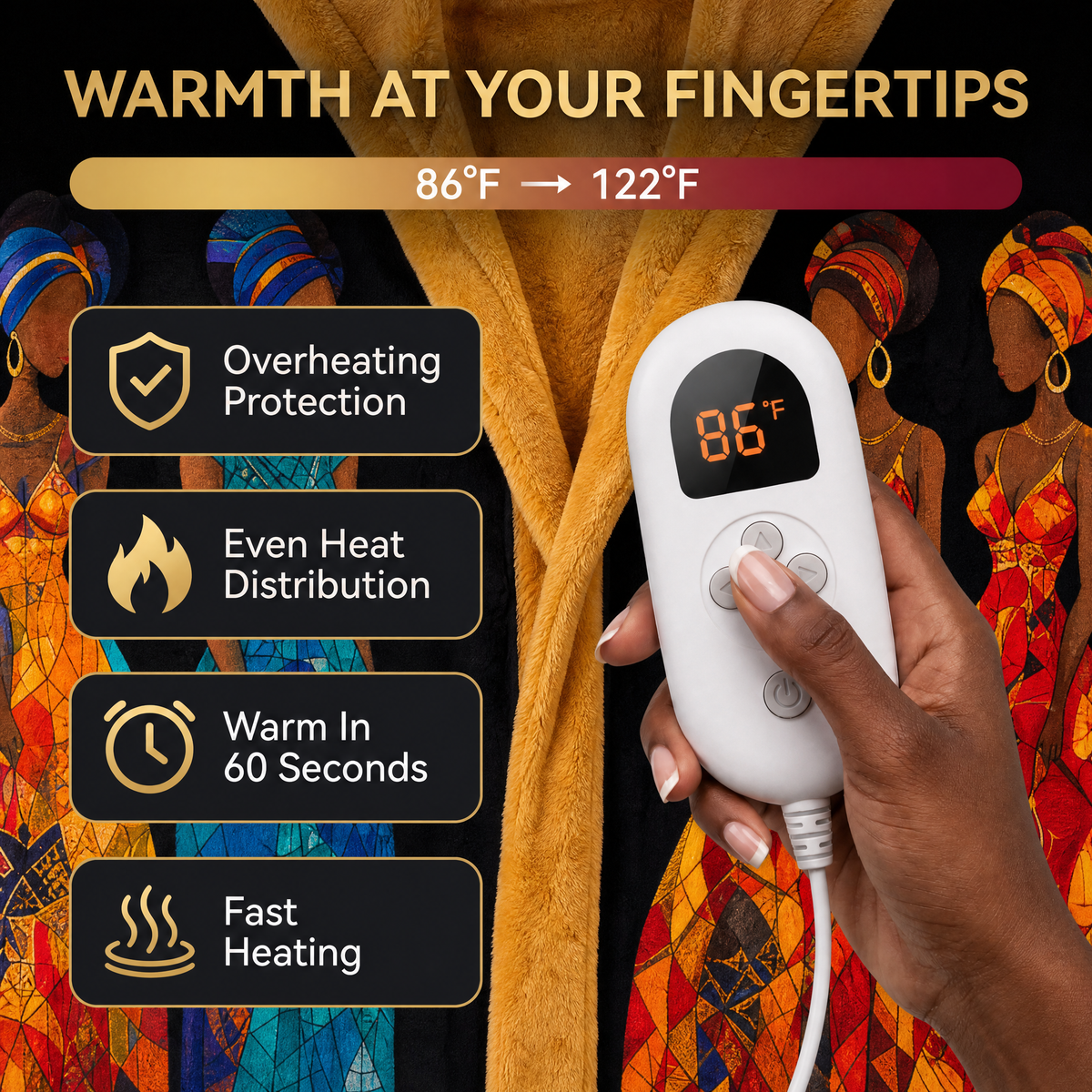 Comfort Culture Heated Robe